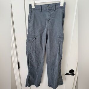 American Eagle Outfitters Blue Cargo Pants